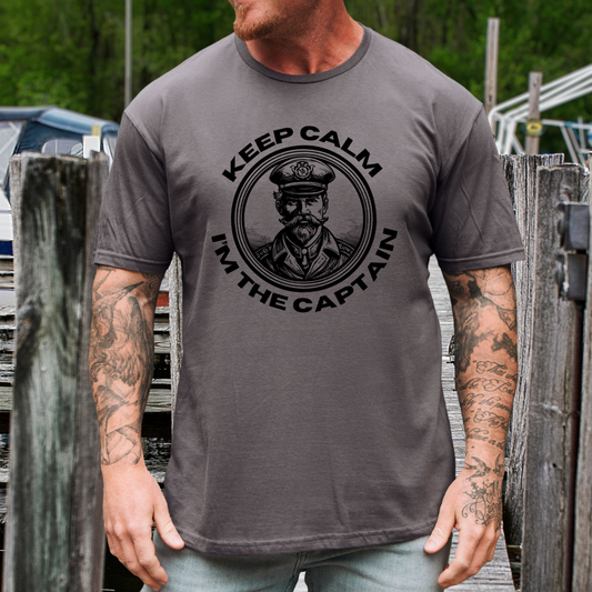 Keep Calm I'm The Captain T-Shirt