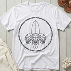 A Bad Day Surfing - Crystal Skulls T-Shirt