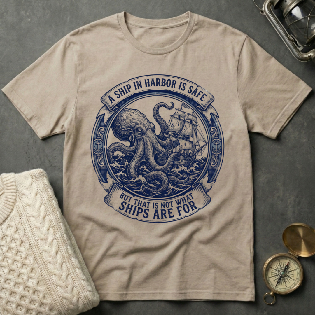 A Ship In Harbor Is Safe T-Shirt