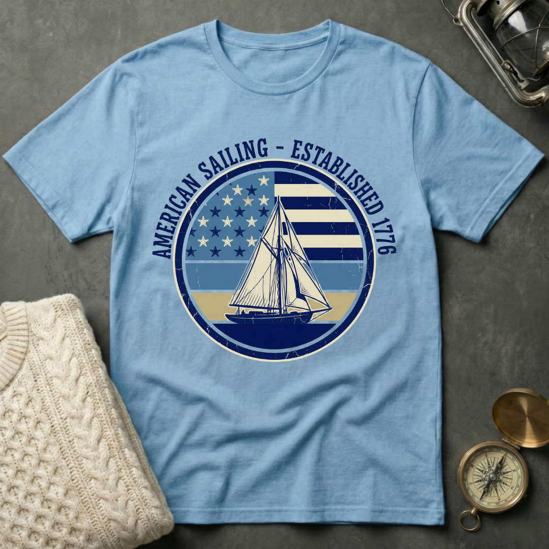 American Sailing · Established 1776 T-Shirt