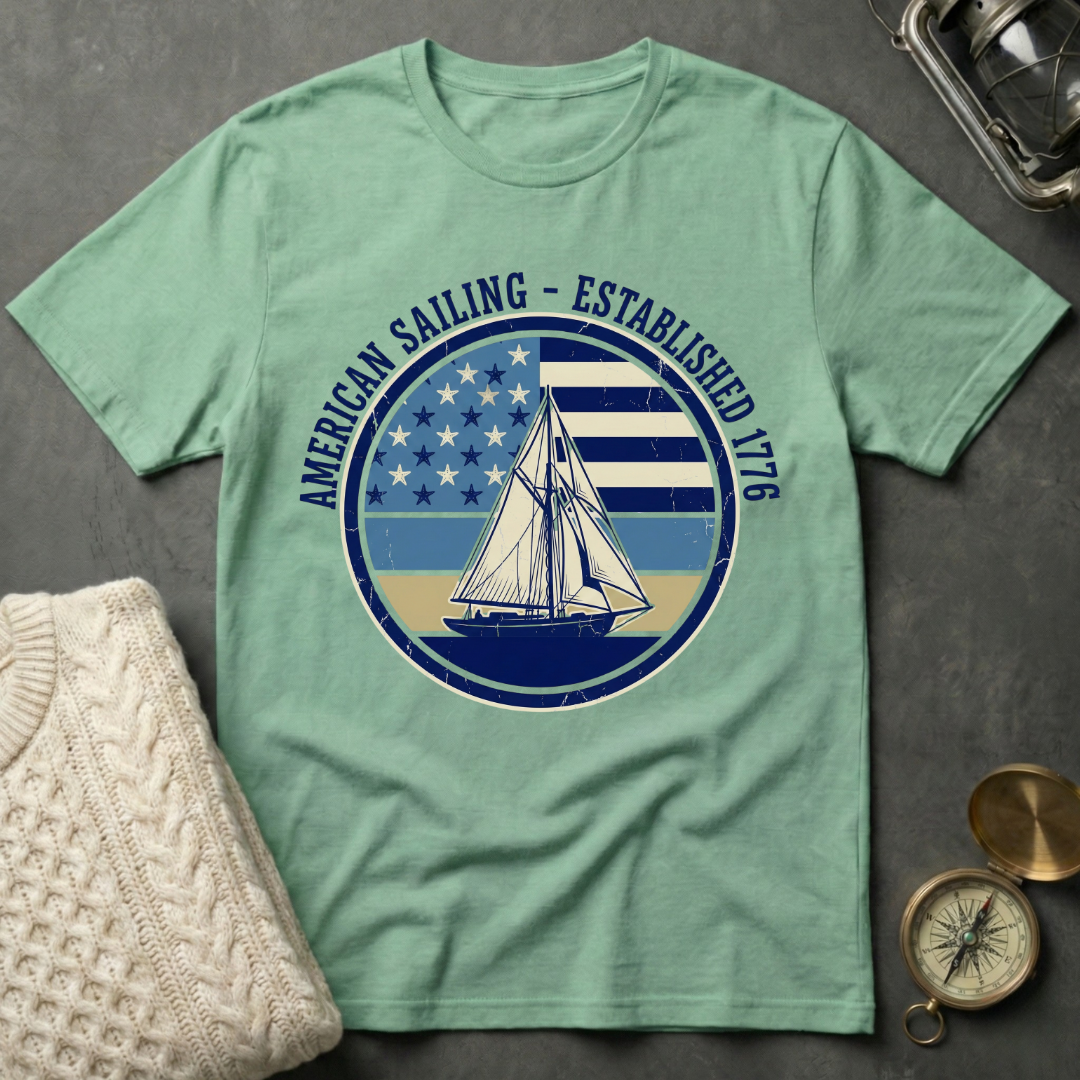 American Sailing · Established 1776 T-Shirt
