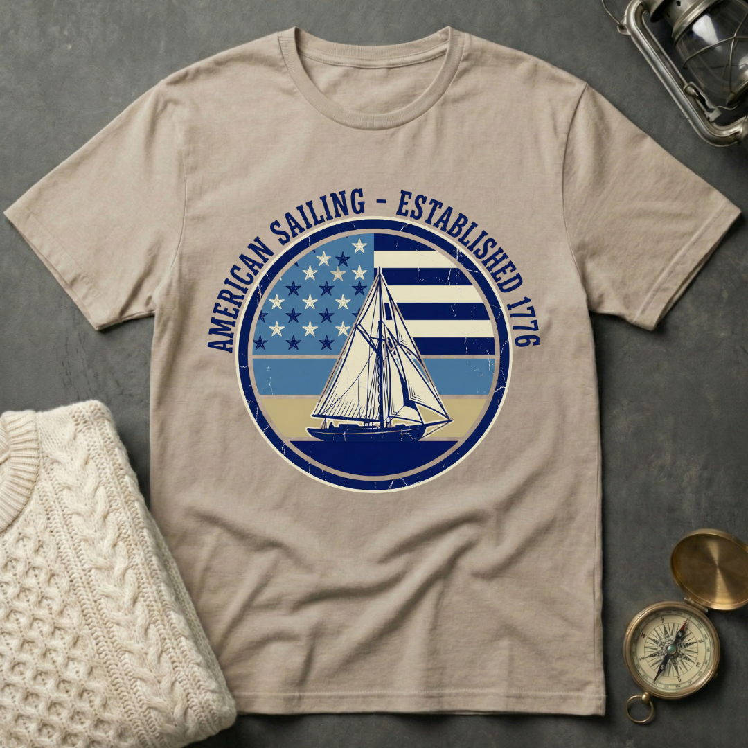 American Sailing · Established 1776 T-Shirt