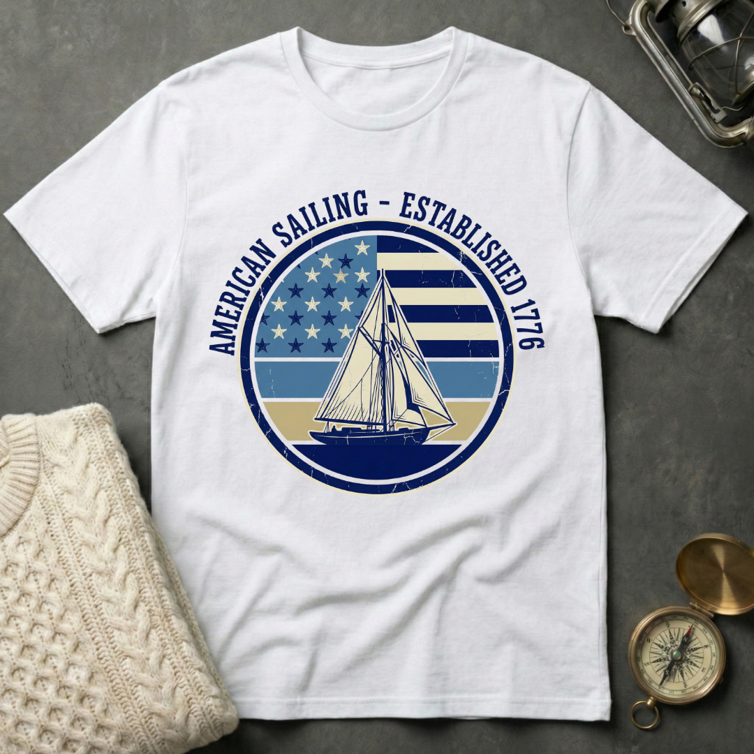 American Sailing · Established 1776 T-Shirt