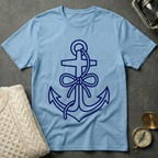Anchor Bow - Line Art T-Shirt