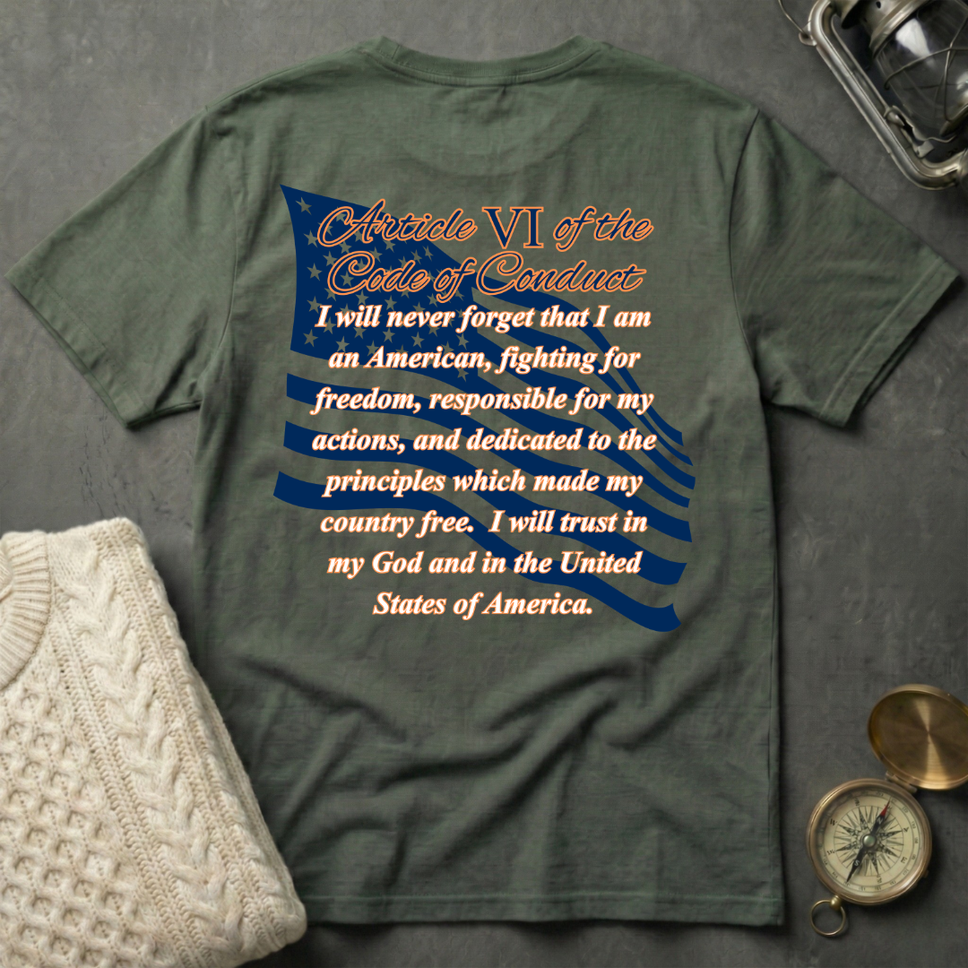 Article VI of the Code of Conduct - USCG T-Shirt