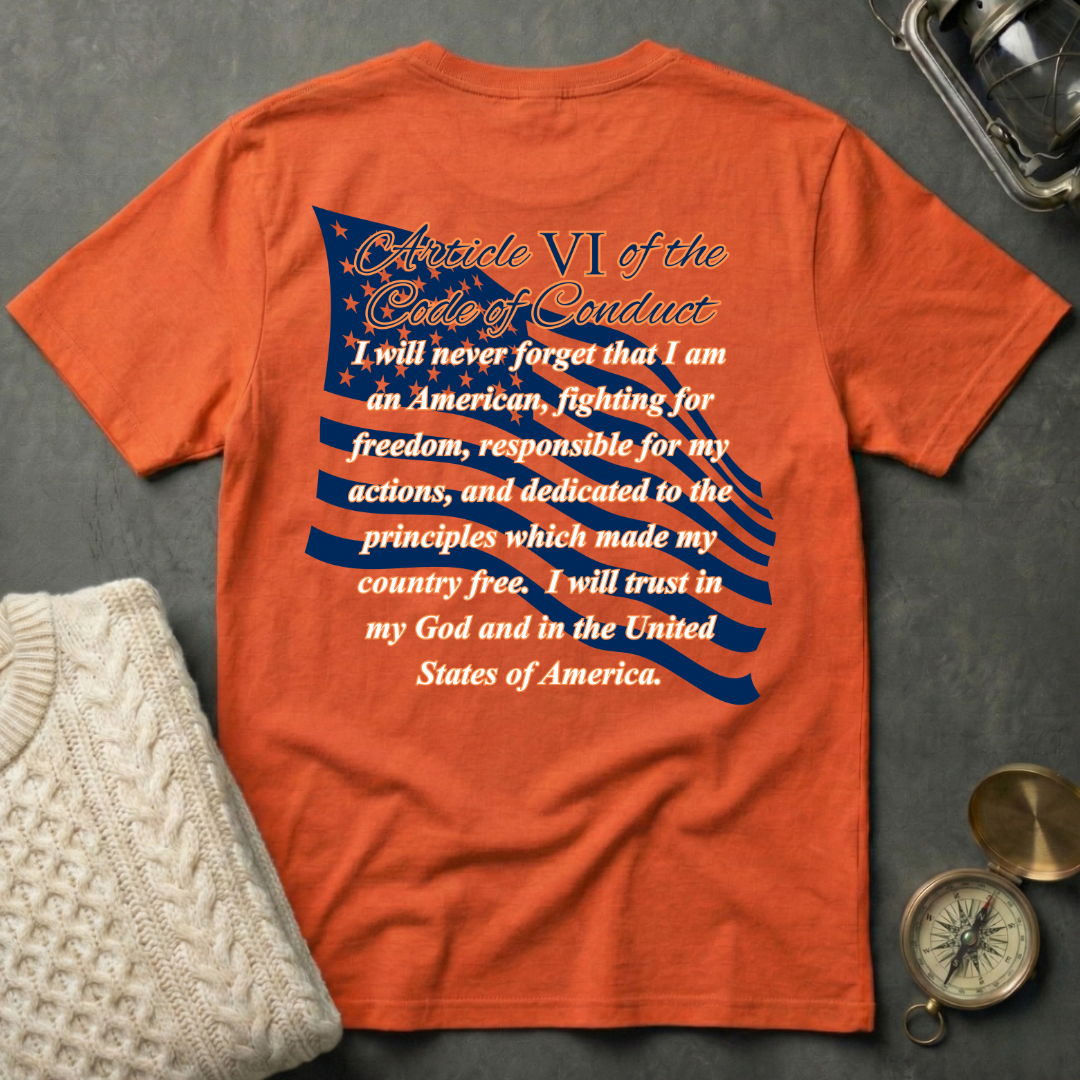 Article VI of the Code of Conduct - USCG T-Shirt
