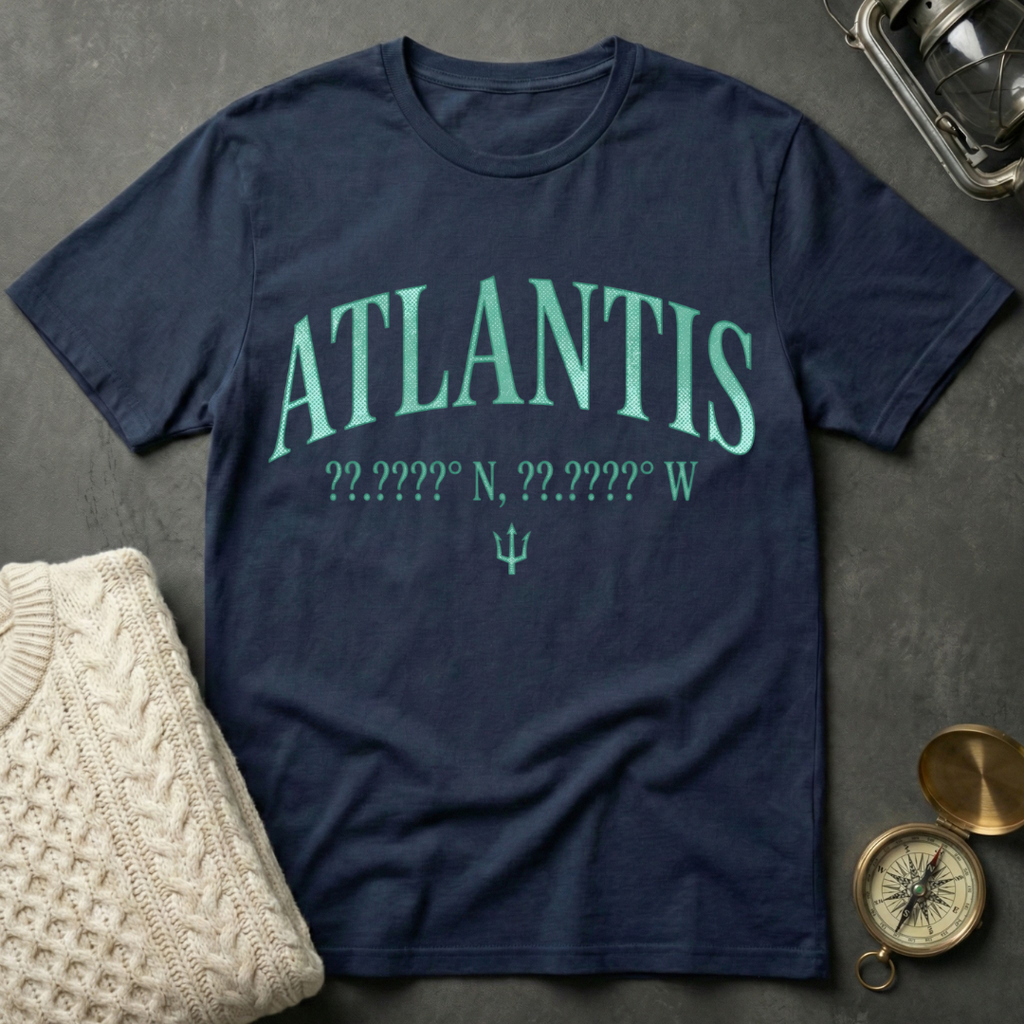 Atlantis Coordinates T-Shirt
