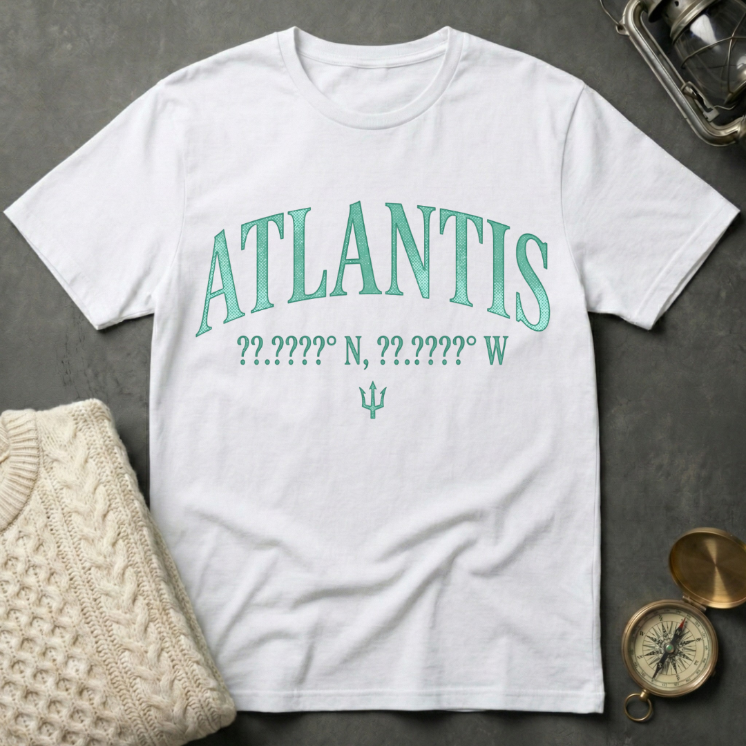 Atlantis Coordinates T-Shirt