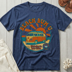 Beach Bum U - Distressed Groovy Retro T-Shirt