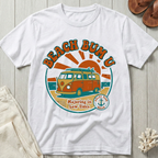 Beach Bum U - Distressed Groovy Retro T-Shirt
