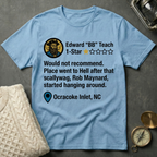 Blackbeard's Ocracoke Inlet Review T-Shirt