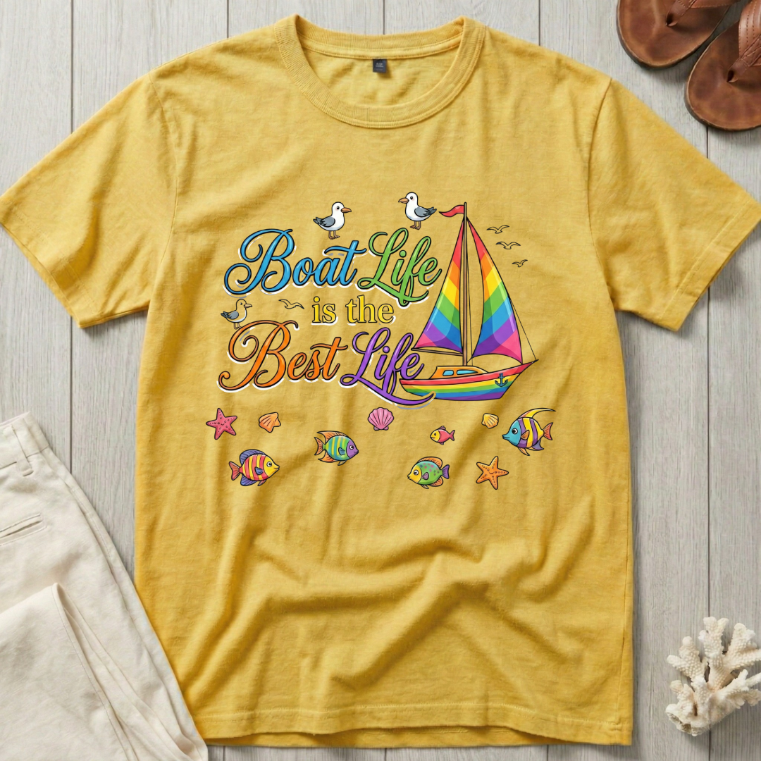 Boat Life is the Best Life T-Shirt