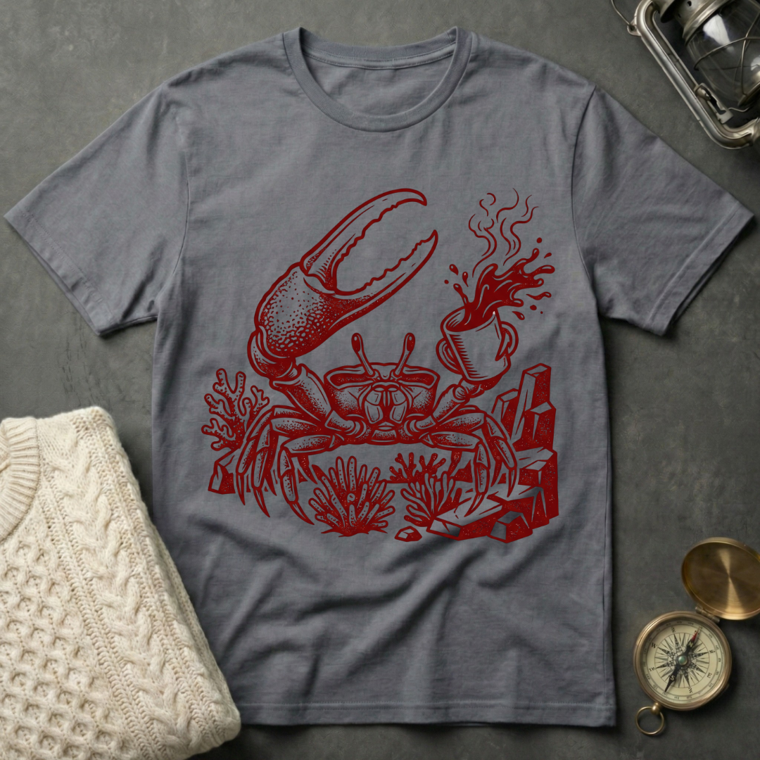 Caffeinated Crab T-Shirt