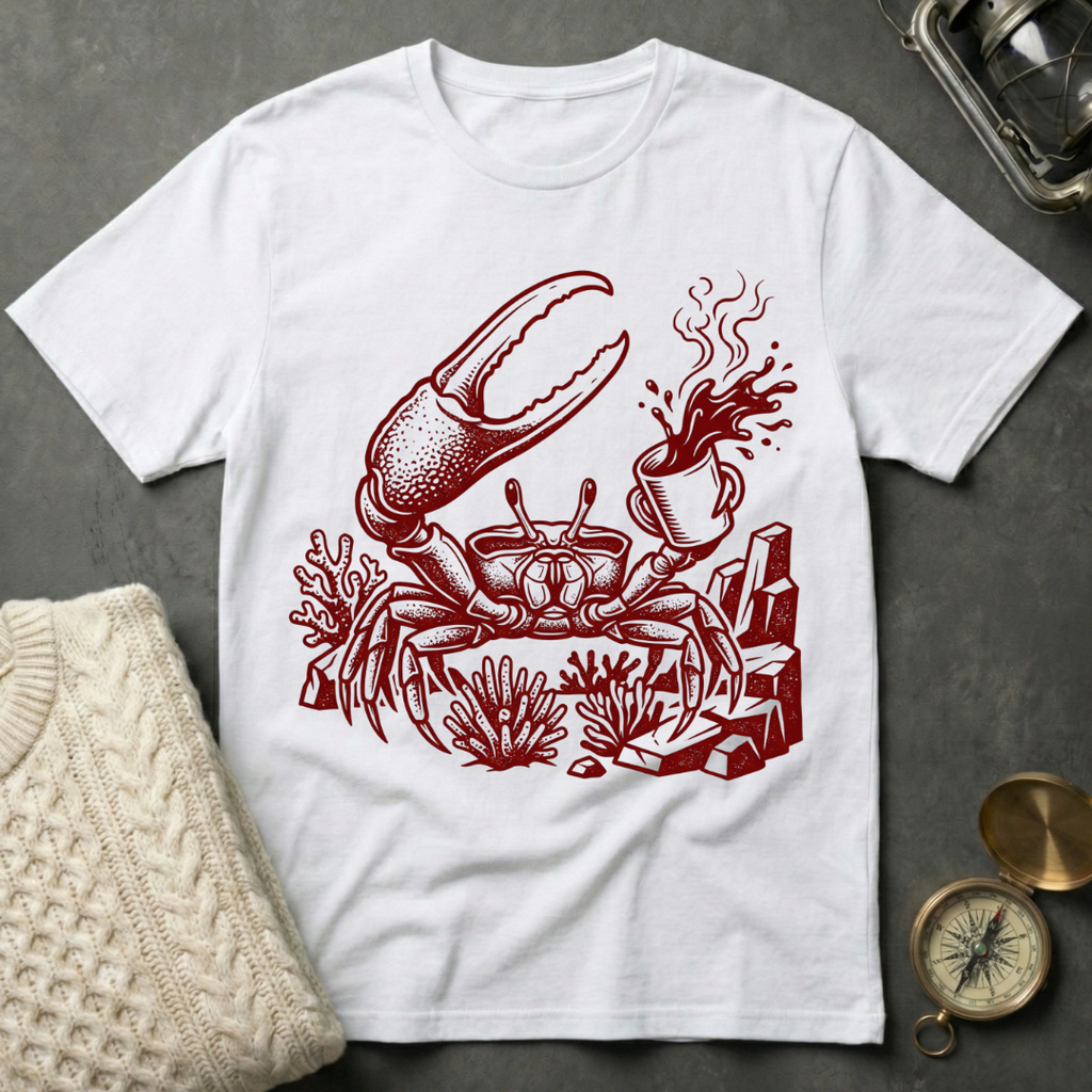 Caffeinated Crab T-Shirt