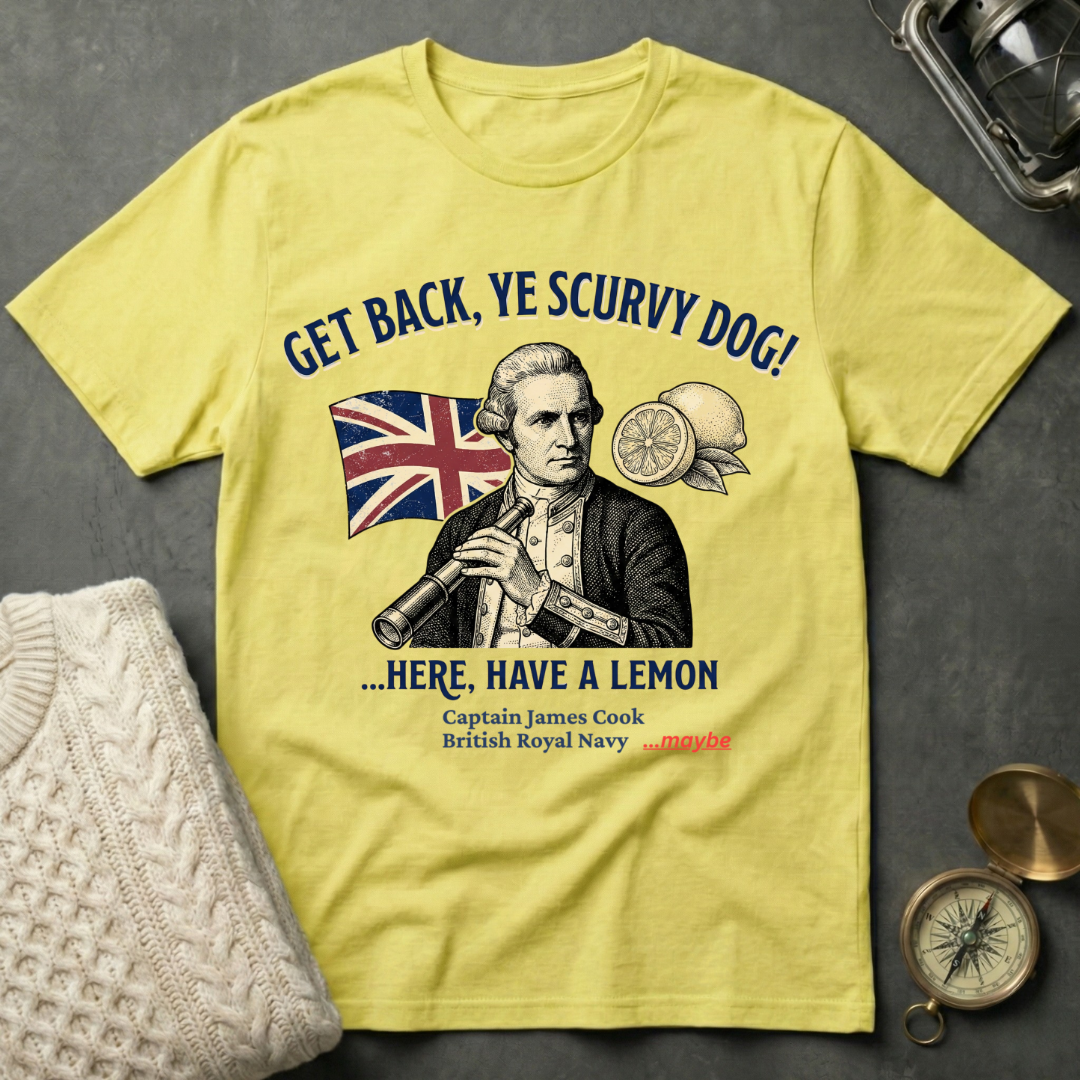 Captain James Cook Quote T-Shirt