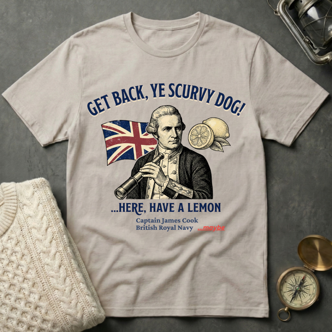 Captain James Cook Quote T-Shirt