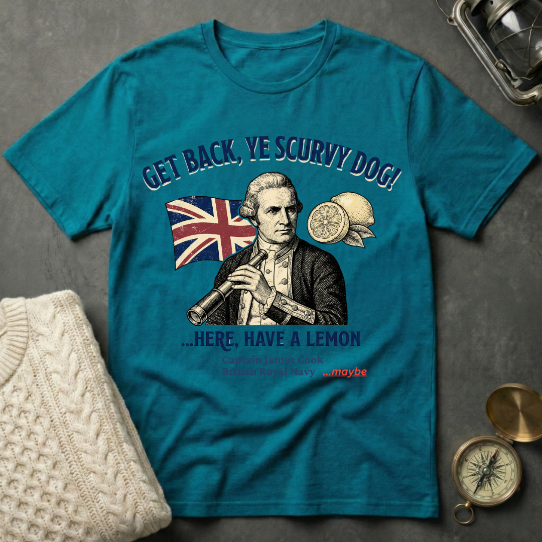 Captain James Cook Quote T-Shirt