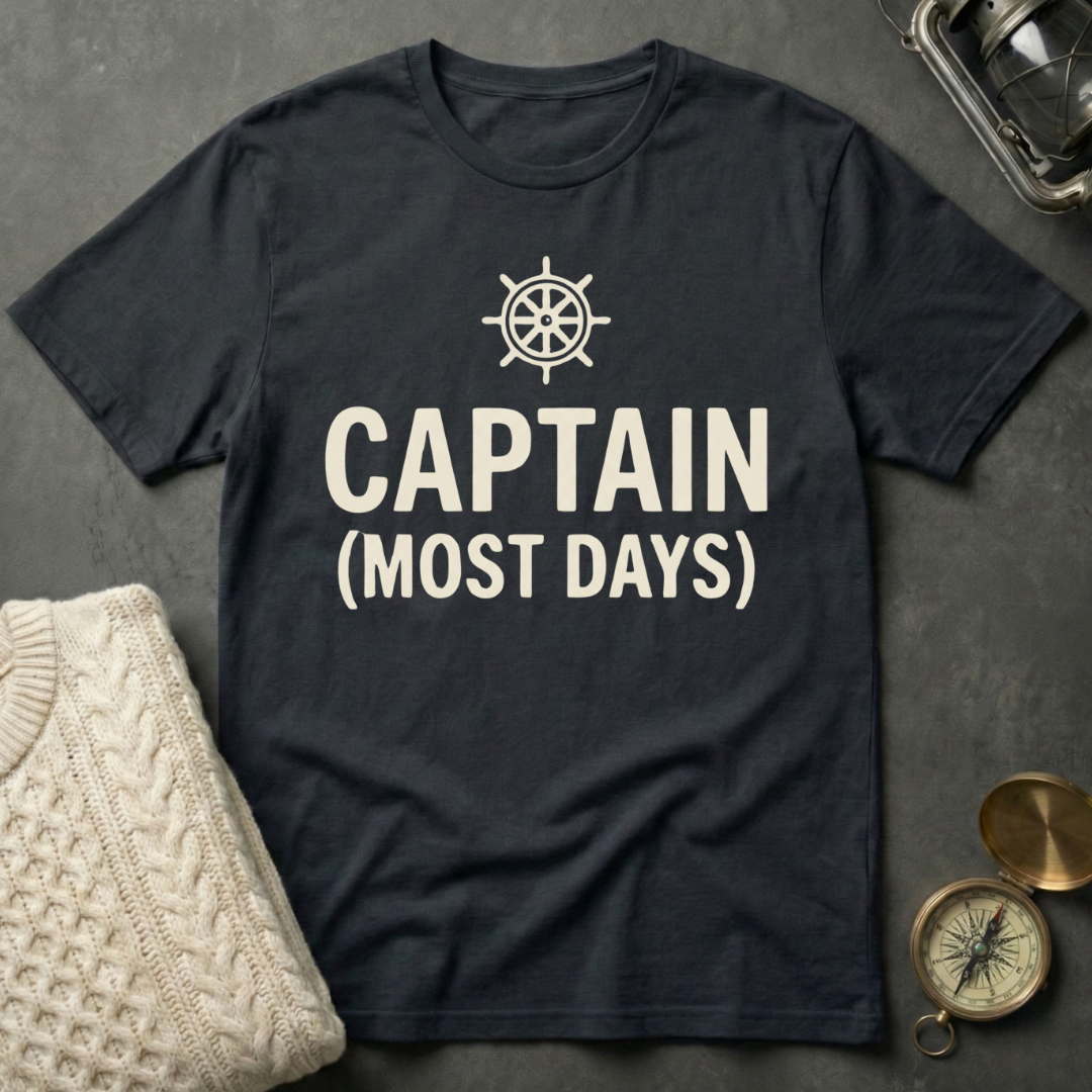 Captain (Most Days) T-Shirt