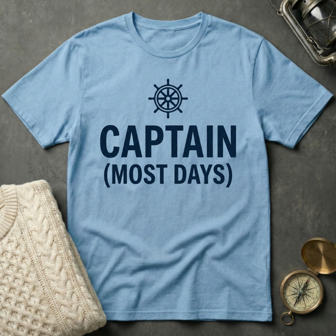 Captain (Most Days) T-Shirt
