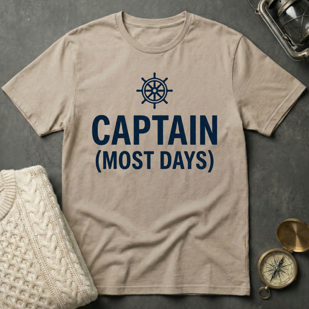 Captain (Most Days) T-Shirt