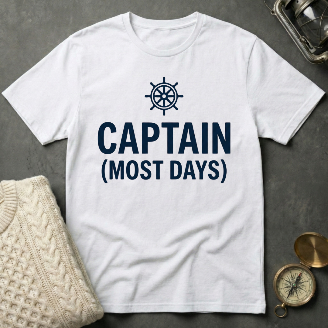 Captain (Most Days) T-Shirt