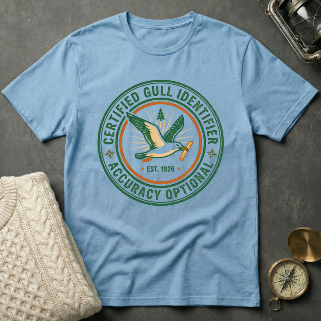 Certified Gull Identifier T-Shirt