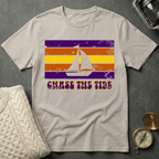 Chase the Tide - Distressed Retro T-Shirt