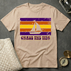 Chase the Tide - Distressed Retro T-Shirt