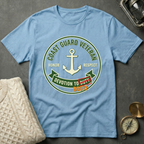 Coast Guard Veteran Core Values - Emblem T-Shirt