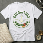 Coast Guard Veteran Core Values - Emblem T-Shirt