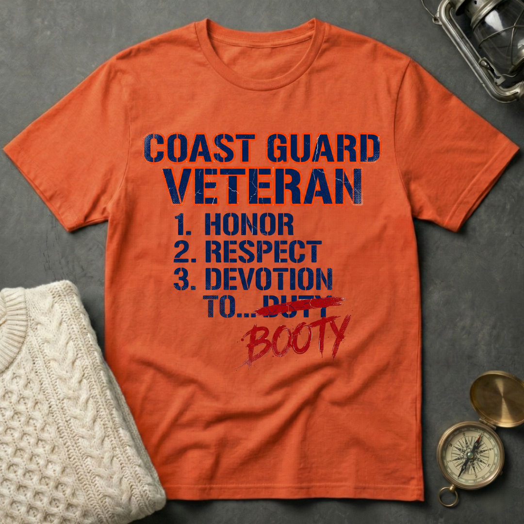 Coast Guard Veteran Core Values T-Shirt