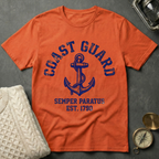 Coast Guard · Semper Paratus - Anchor T-Shirt