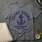 Coast Guard · Semper Paratus - Anchor T-Shirt
