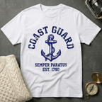 Coast Guard · Semper Paratus - Anchor T-Shirt