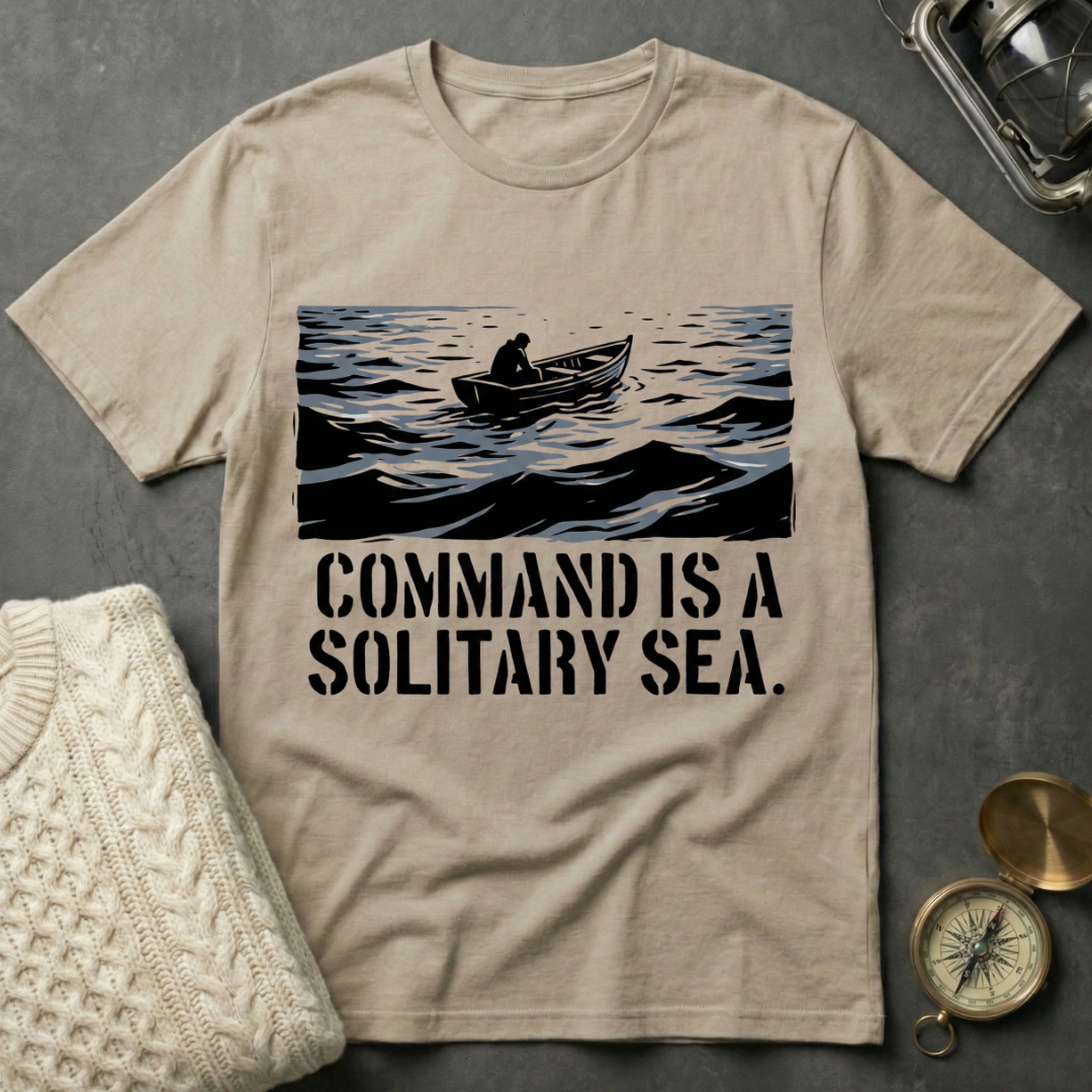Command is a Solitary Sea T-Shirt