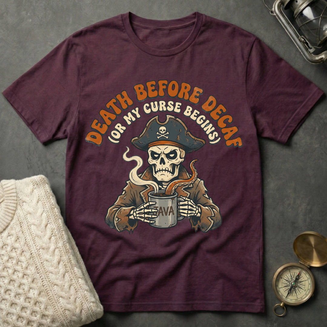 Death Before Decaf T-Shirt