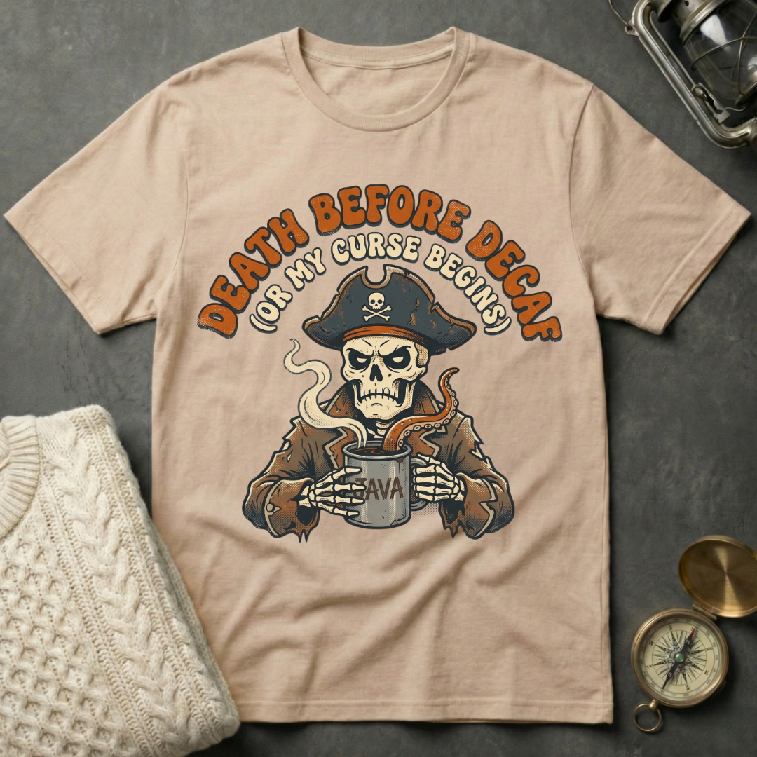 Death Before Decaf T-Shirt