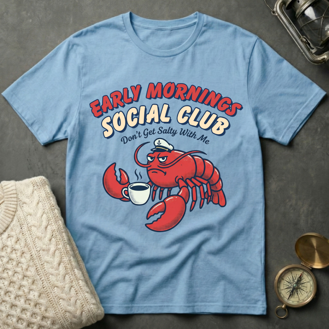 Early Mornings Social Club T-Shirt