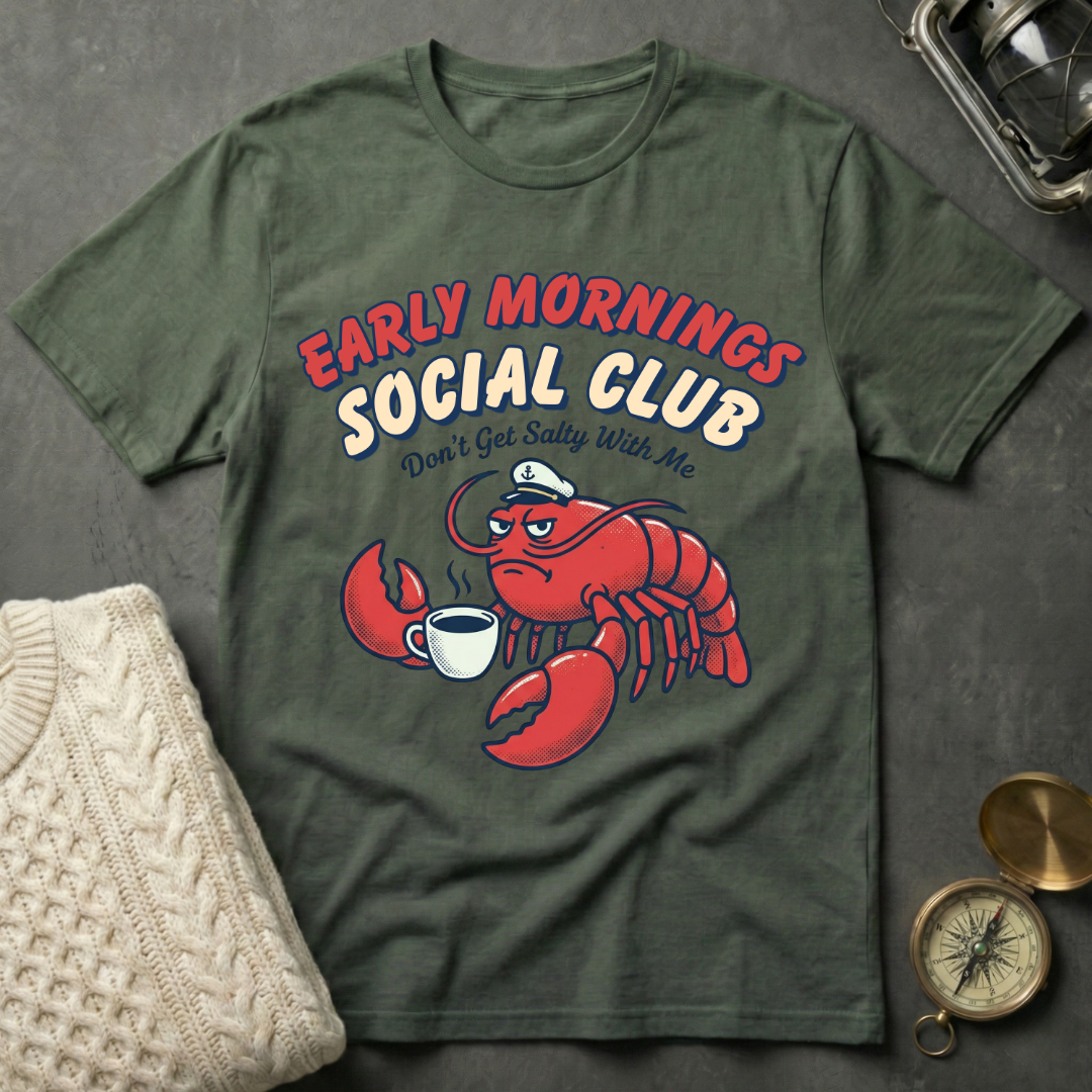Early Mornings Social Club T-Shirt
