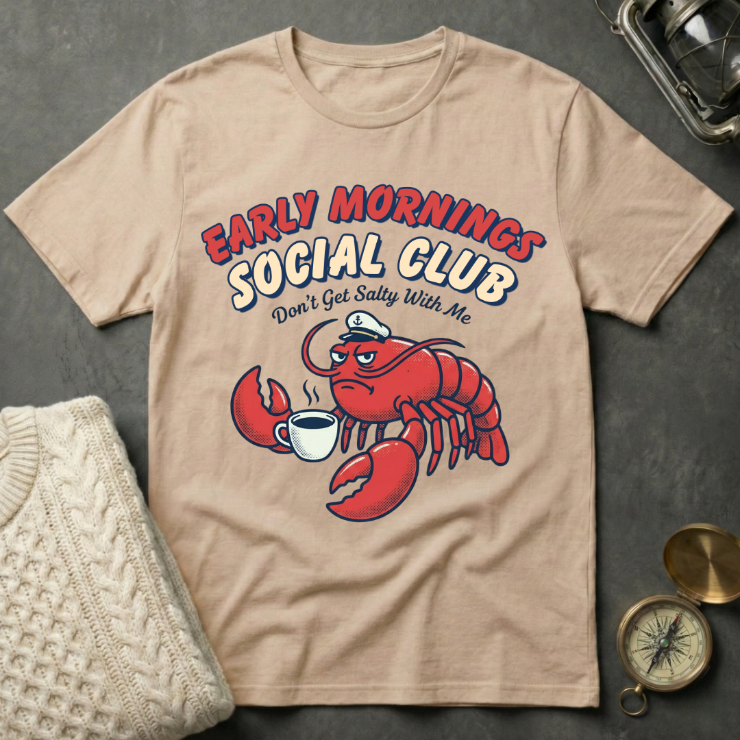 Early Mornings Social Club T-Shirt