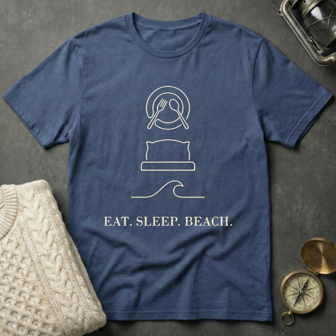 Eat. Sleep. Beach. T-Shirt