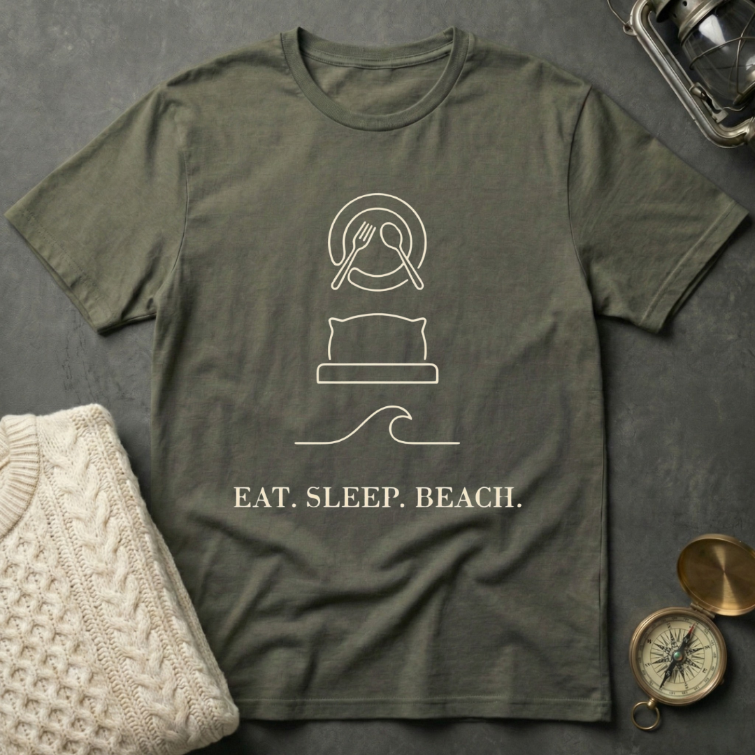 Eat. Sleep. Beach. T-Shirt