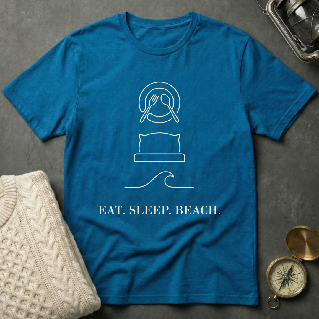 Eat. Sleep. Beach. T-Shirt