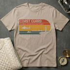 Everyone Forgets the Coast Guard - Distressed Retro T-Shirt
