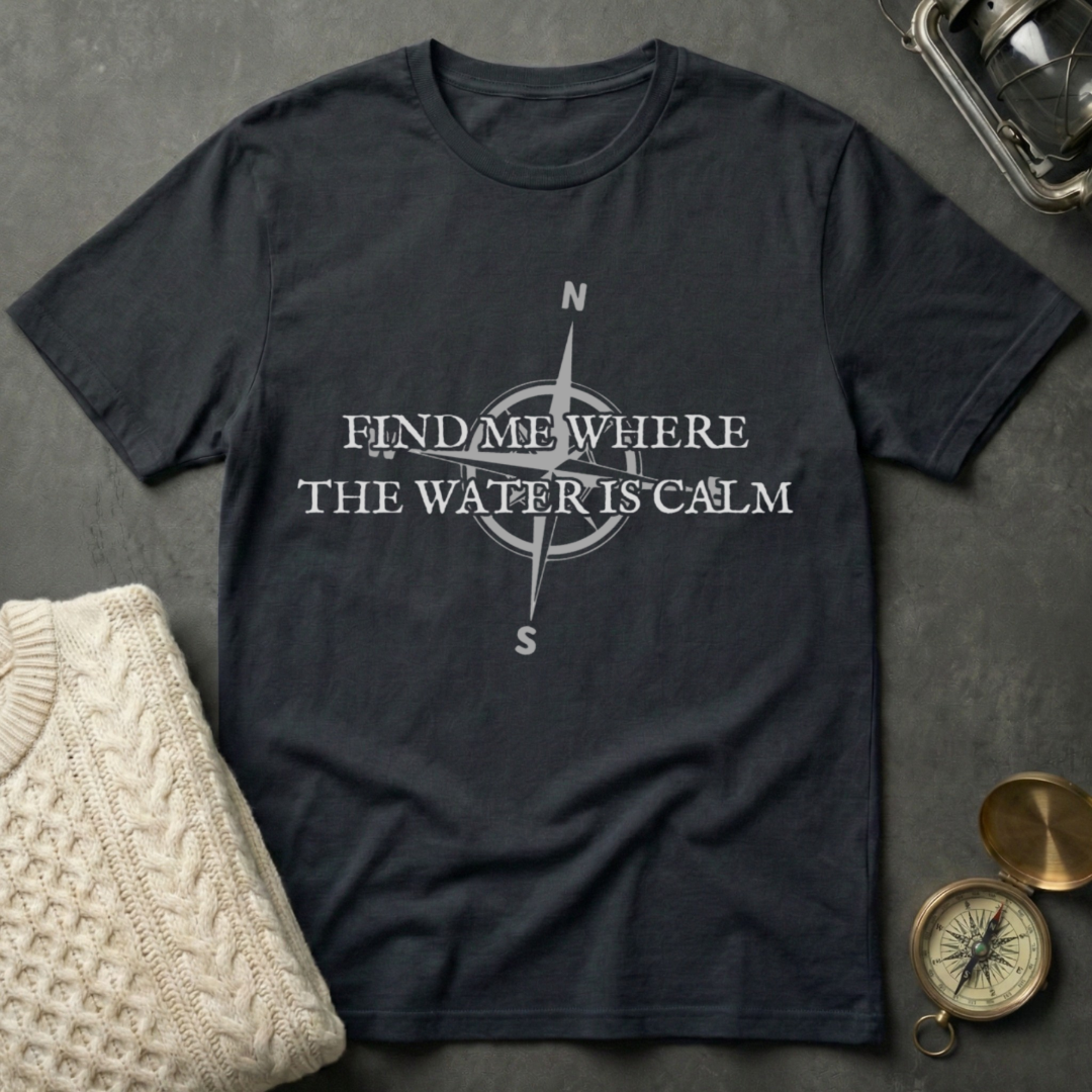 Find Me Where the Water is Calm T-Shirt