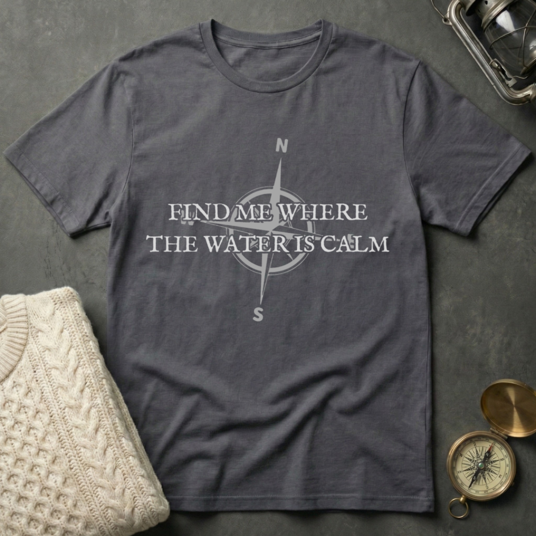 Find Me Where the Water is Calm T-Shirt