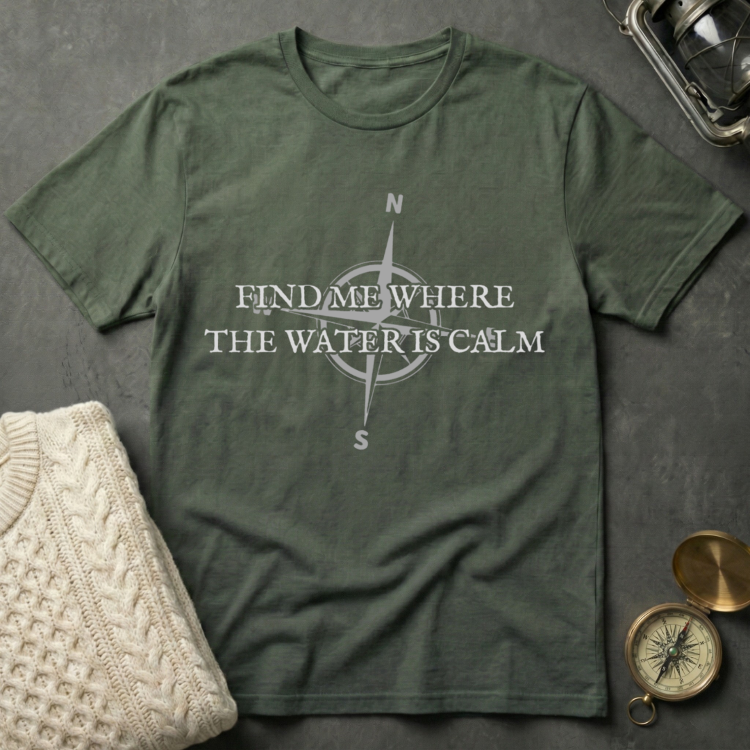 Find Me Where the Water is Calm T-Shirt