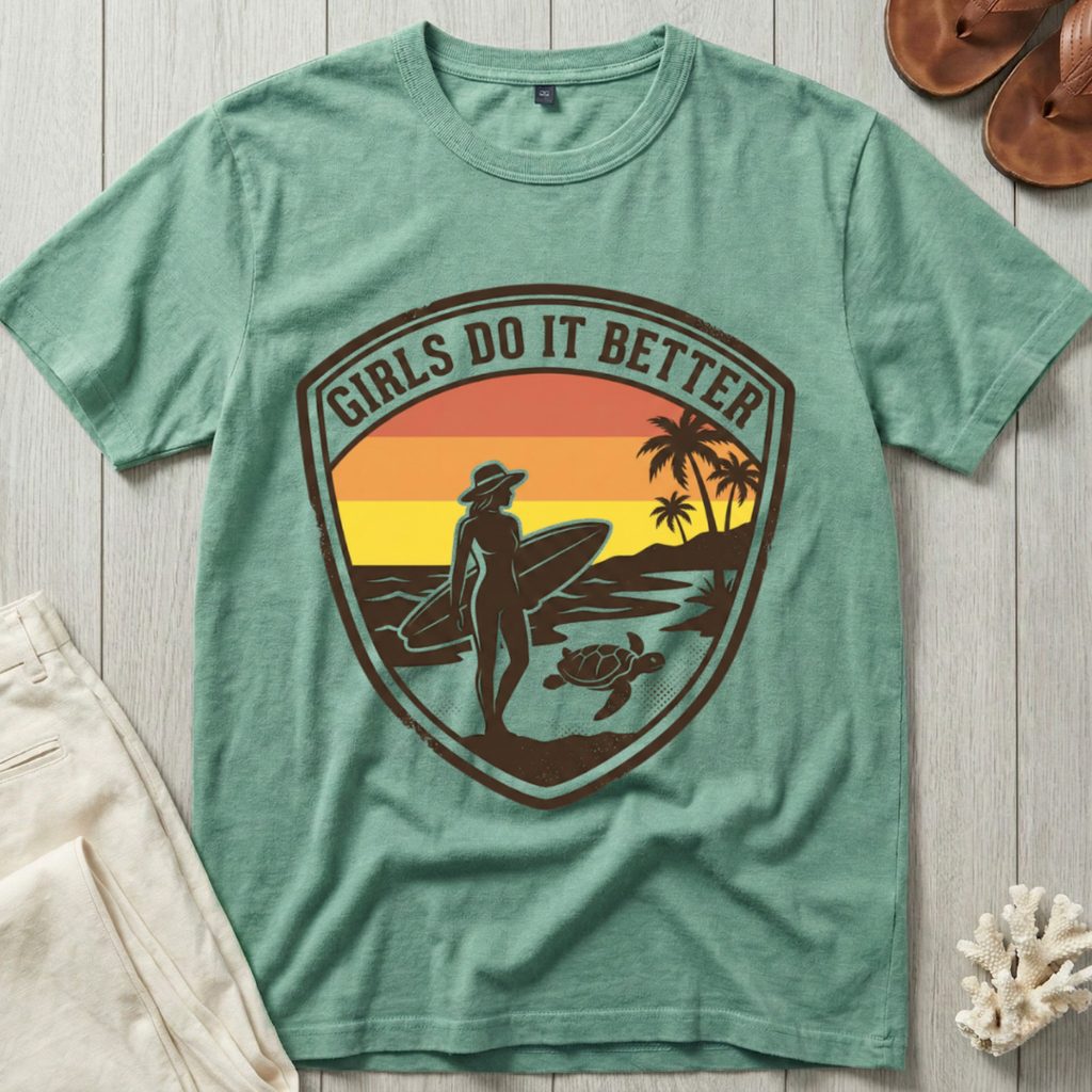 Girls Do It Better - Badge T-Shirt