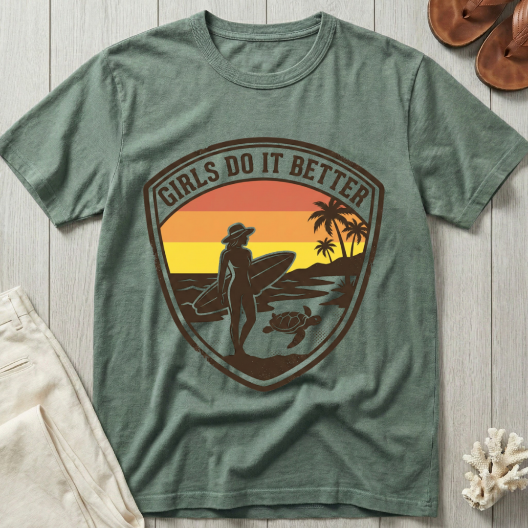 Girls Do It Better - Badge T-Shirt