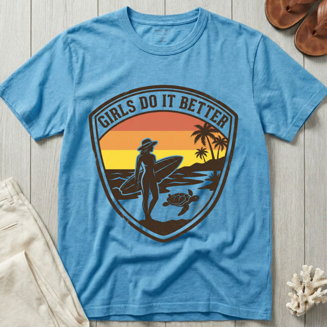 Girls Do It Better - Badge T-Shirt